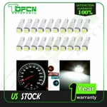 20X White T5 1SMD Instrument Cluster Panel Gauge Dash Led Bulbs Light 73 74. Fixed Price $8.59.