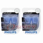 2 Pc Philips Back Up Light Bulbs For Lincoln Aviator Continental Mark Lt Gi. Fixed Price $26.68.