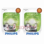 2 Pc Philips Turn Signal Indicator Light Bulbs For Cadillac Deville Eldorado Aq. Fixed Price $12.68.