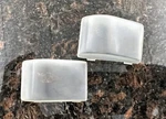 1971-76 Gm & Body Convertible Pair Courtesy Lamp Light Lenses 9838326 Nos. Fixed Price $25.00.