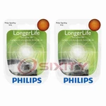 2 Pc Philips Turn Signal Indicator Light Bulbs For Buick Electra Estate Fv. Fixed Price $10.33.