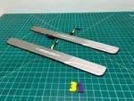 14-16 Nissan Rogue Front Right & Left Door Illuminated Kick Plates Pair Set Oem. Fixed Price $35.99.