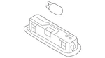 Genuine Audi Rear O'head Lamp 8V0-947-111-A-6PS. Fixed Price $175.19.