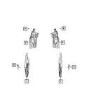 Genuine Mopar Door Handle Lamp 68250814AA. Fixed Price $26.56.