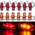 12PCS 2.5'' Red/amber Clearance Side Marker Trailer Truck Light 2DIODE Sealed. Fixed Price $18.47.