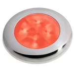 Hella Slim Line Red Stainless Bezel #980507221. Fixed Price $46.79.