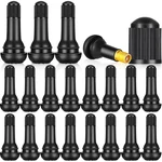 Tallew 20 Pieces TR413 Valve Stems Tubeless Bulk Rubber Snap-in Black. Fixed Price $14.36.
