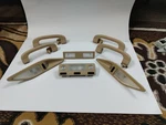 Bmw E38 E39 Sand Beige Interior Lighting & Grab Handles Set - Oem 8363610 / 8360. Fixed Price $190.00.