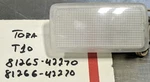 Toyota RAV4 Hybrid 2017 Front Map Reading Light Lh Rh 81265-42270 81266-42270 4P. Fixed Price $18.88.