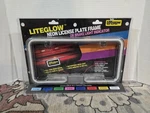 New Neon Light License Plate Frame. Fixed Price $49.99.