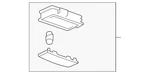 Genuine Gm Light Atmosphere Rear Seat Center Reading Lamp 13429915. Fixed Price $34.01.