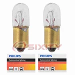 2 Pc Philips Rear Side Marker Light Bulbs For Dodge Challenger Charger Wy. Fixed Price $9.80.