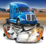 Kenworth T680 Headlights Headlamps 2013-2021 Pair Passenger & Driver Side. Fixed Price $411.59.