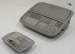 2007-2011 Honda Cr-v Gray Front & Rear Overhead Console Dome Map Roof Light Oem. Fixed Price $69.98.