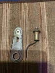 1967 1968 Ford Mustang Under Dash Dome Light With Wiring Plug Long Version A/c. Fixed Price $39.00.