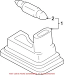For Bmw Genuine License Plate Light Assembly Rear 63267165646. Fixed Price $32.28.