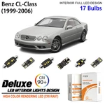 Led Interior Light Kit For Mercedes Class W215 C215 White Bulbs Upgrade. Fixed Price $31.20.