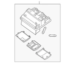 Genuine Nissan Map Lamp Assembly 26430-9CJ0A. Fixed Price $257.76.