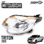 Head Lamp Front Light Chrome Housing Lh Fit Mitsubishi L200 2015-18 Pickup. Fixed Price $333.34.