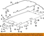 Gm Oem 16-24 Envision,equinox,terrain Roof Interior Trim-cargo Lamp 22893070. Fixed Price $68.65.