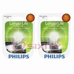 2 Pc Philips Vanity Mirror Light Bulbs For Lincoln Mkt Mkx Mkz Town Car Nl. Fixed Price $12.01.