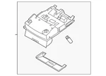 Genuine Nissan Overhead Console 26430-6RR1A. Fixed Price $126.02.
