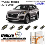 12PCS Led Interior Light Kit For Hyundai Tucson 2016-2020 White Dome Bulbs. Fixed Price $26.52.