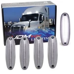5PC Clear Lens White Full Led Cab Roof Light Kit For 08-14 Freightliner Cascadia. Fixed Price $48.09.
