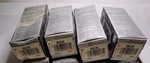 Lot Of 4 Quartzline Bck 500W 120V T6 G17T 3-PIN Vintage Projector Lamp Nos. Fixed Price $39.88.