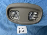 2002-07 Jeep Liberty Overhead Center Dome Reading Map Light Oem V98914TL7809. Fixed Price $10.00.