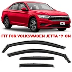 Side Window Deflectors Rain Guards For 2019-2026 Volkswagen (vw) Jetta. Fixed Price $59.39.