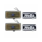 Hella 005700681 55 Watts Rectangular Fog Light - Amber Lens; Black Housing. Fixed Price $99.15.