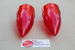 59 Cadillac Custom Harley Hot Rat Rod Frenching Taillamp Light Bullet Lenses Red. Fixed Price $33.80.