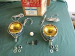 Nos Ford Fomoco 1967 Fog Light Kit Oem Road And Lamps C5AZ 19B532-B Amber. Fixed Price $642.00.