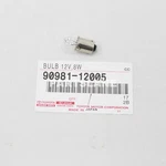 90981-12005 Toyota Oem Genuine Bulb (for License Plate Lamp). Fixed Price $7.46.