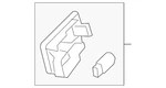 Genuine Mitsubishi Cargo Lamp 8431A007. Fixed Price $32.95.