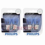 2 Pc Philips Tail Light Bulbs For Plymouth Caravelle Colt Fury Grand Jz. Fixed Price $26.14.
