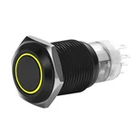 Install Bay MIBRBSY16 Mm Black Momentary Switch With Harness 5A IP67 - Yellow. Fixed Price $29.99.