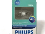 Philips DE3175BLED Ultinon Blue Dome Lamp Light Bulb 3157. Fixed Price $8.99.