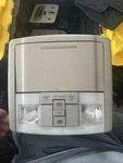 Front Overhead Console Dome Map Light Storage W/ Sunroof Fits: 07-08 Lincoln Mkx. Fixed Price $40.00.