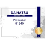 Genuine Daihatsu Vanity Lamp Assembly - Multiple Part Numbers Set 81340. Fixed Price $57.48.