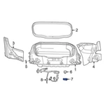 For Dodge Charger Daytona 2024 68598098AA Front Cargo Area Light. Fixed Price $24.79.