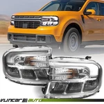 Ford Maverick 2022 -2024 Chrome W/ Led Drl Headlights Lamp Assembly Rh. Fixed Price $379.99.