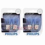 2 Pc Philips Rear Turn Signal Light Bulbs For Nissan Quest 1993-1997 Fa. Fixed Price $26.14.