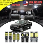 White Led Interior Lights Package Kit For 1999 - 2006 Chevy Silverado 1500 2500. Fixed Price $13.99.