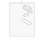 Genuine Mazda Cargo Area Light TK48-51-310A-02. Fixed Price $101.56.
