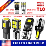 Auxito T10 168 194 2825 Led Side Marker Light Bulb Canbus Error Free Amber White. Fixed Price $61.74.