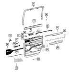 Mopar 68436795AC Courtesy Light. Fixed Price $32.69.
