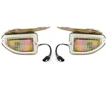 New Mustang Turn Signal Lights Lamps Front Pair 1970 Complete. Fixed Price $104.95.
