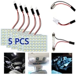 5 X Car Festoon T10 BA9S White Led 48SMD Panel Interior Dome Map Light Bulb Lamp. Fixed Price $9.98.